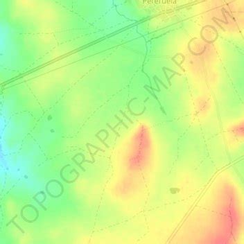 Salinas Grandes topographic map, elevation, terrain