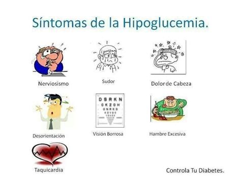 S Ntomas De Hipoglucemia Low Sugar Pinterest Low Sugar And Exercises