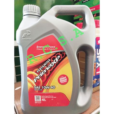 Jual OLI PRIMA XP 10W 40 4 LITER ORIGINAL Shopee Indonesia