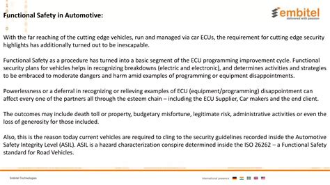 Iso 26262 Automotive Functional Safety Ppt