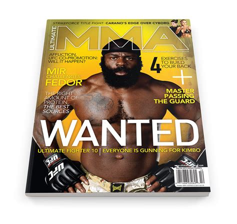 Ultimate Mma Magazine On Behance