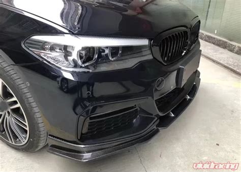 Vr Aero Carbon Fiber Front Lip Spoiler Bmw Series G M Sport Sedan