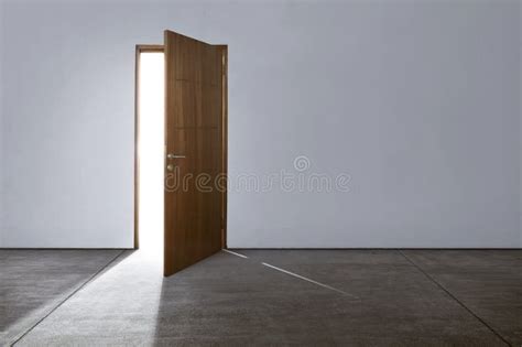 Opened Door With Bright Light Stock Photo Image Of Nobody Open 18882088