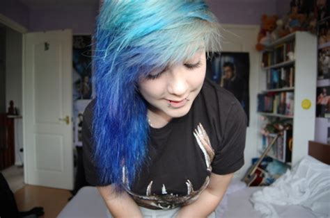 Alternative Blue Hair Girl Image 302149 On