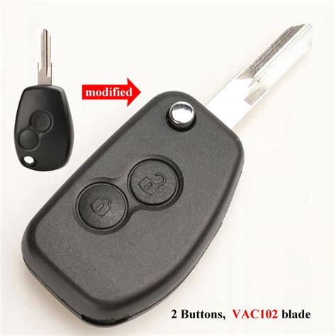 VAC102 Ne72 Modified Key Shell For Renault Renault Dacia Modus Logan