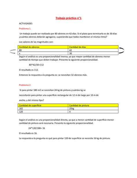 T P 1 trabajo practico matemáticas unidad 1 Trabajo práctico n