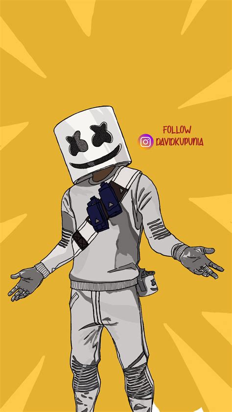 Artstation Marshmello Fortnite Skin