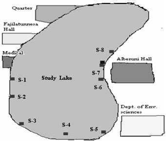 Location map of the study area at Jahangirnagar University in ...