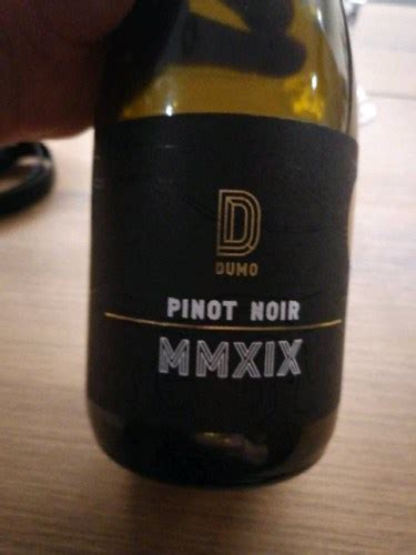 Vinarija Dumo Pinot Noir Vivino