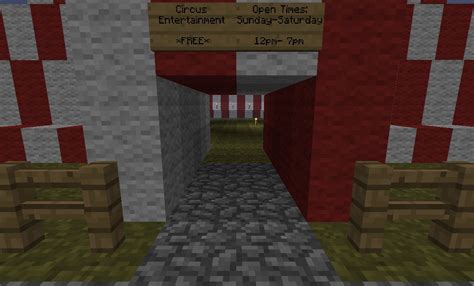 Circus Tent Minecraft Map