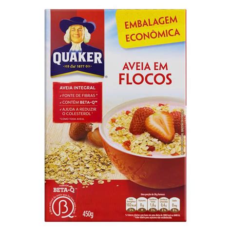 Aveia Flocos Quaker Un G Hernandes