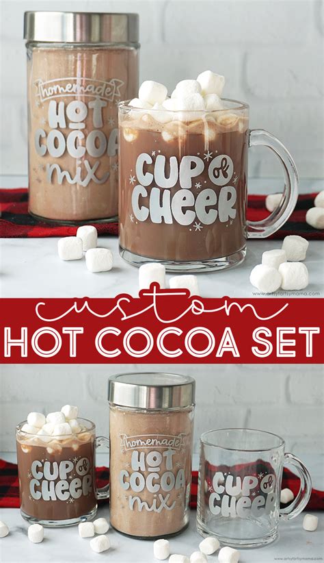 DIY Hot Cocoa Mix Gift Set Artsy Fartsy Mama