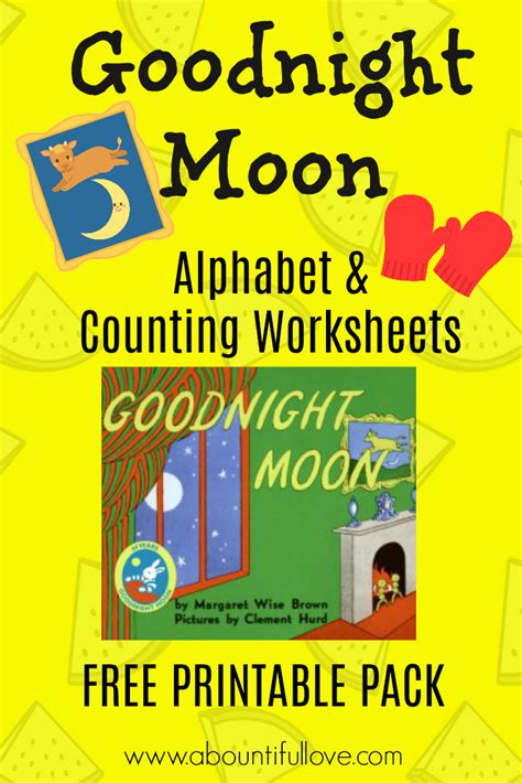 Goodnight Moon Free Printable Pack | Good night moon, Moon activities ...