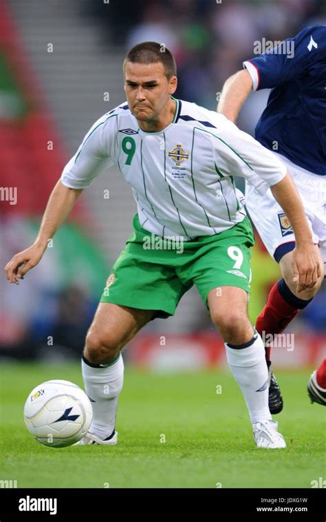 DAVID HEALY NORTHERN IRELAND & FULHAM FC HAMPDEN PARK GLASGOW SCOTLAND 20 August 2008 Stock ...