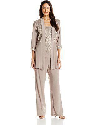 R M Richards Women S Plus Size Lace Pant Set In Pantsuit Top