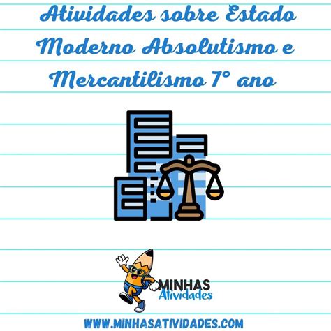 Atividades Sobre Mercantilismo Ano Gabarito