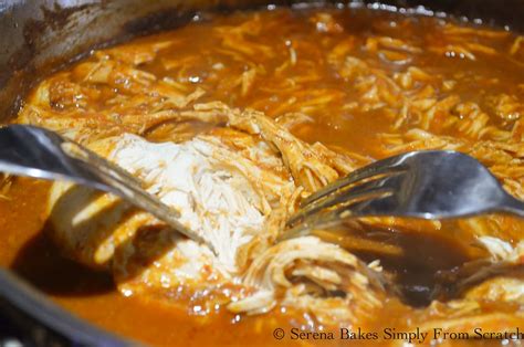 Chicken Enchiladas With Red Sauce Serena Bakes Simply From Scratch