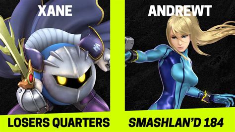 Smashlan D Losers Quarters Xane Meta Knight Vs Andrewt Zero