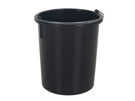 Eimer Aus Kunststoff Liter Heavy Duty Schwarz Eimer