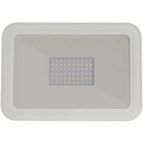 Projecteur Led Extra Plat Crystal Lm W Ip W Blanc Blanc Neutre K