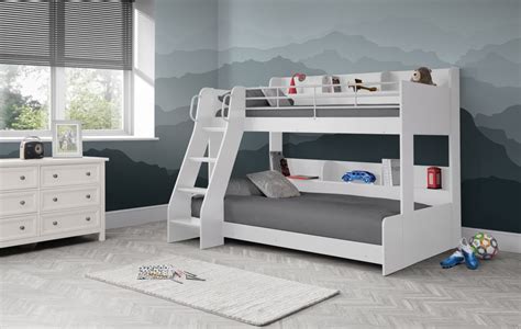 Domino White Triple Bunk Bed Charles Of Chester