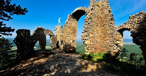 Wanderung zur Burg Seebenstein Ruine Türkensturz BERGFEX