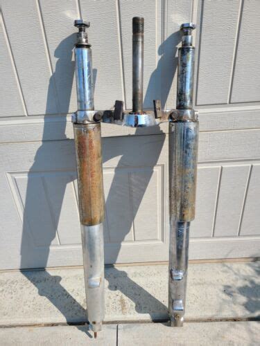 Harley Shovelhead Panhead Front End Forks Sliders Right Side Drum Brake