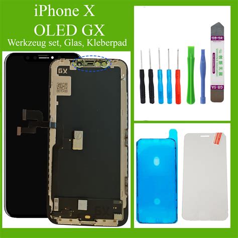 Original Gx Oled Display For Iphone X Lcd 3d Hd Screen Black Tool Set Ebay