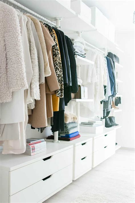 open closet ideas  small spaces