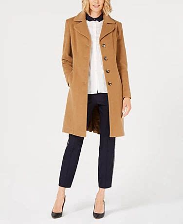 Camel Coat Outfit Coat Outfits Winter Outfits Anne Klein Single