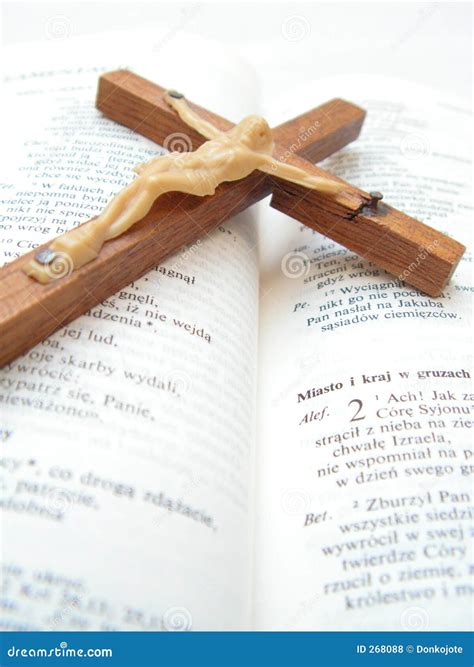 Bibleandcross Stock Photo Image Of Crucifix Religion 268088