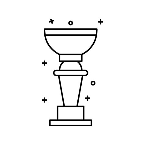 Award, cup, champion vector icon illustration 23036563 Vector Art at ...