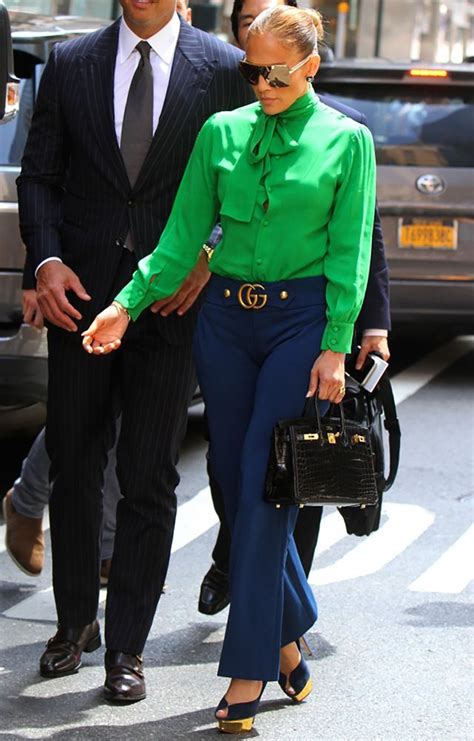 Blue & Green Colorblocking: Celebrity Colorblock Crushes (Sydne Style ...