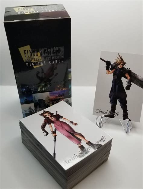 FINAL FANTASY VII 7 ANNIVERSARY ART MUSEUM DIGITAL CARD PLUS VOL 1 Base