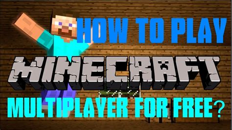 How To Play Minecraft Multiplayer For Free Youtube