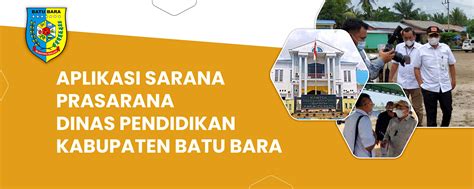 Halaman Utama Aplikasi Sarpras Disdik Batu Bara