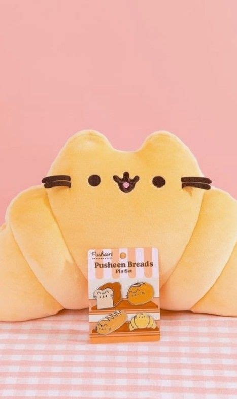 Claire S Pusheen® Small Croissant Plush Toy Grey Artofit