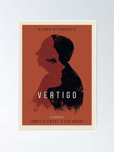 Alfred Hitchcock Vertigo" Poster by ... | Vertigo movie, Alfred ...