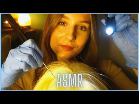 Asmr Po Polsku Badanie Sk Ry G Owy U Trychologa Scalp Check