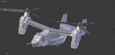 V22 OSPREY Helicopter 3D model | CGTrader