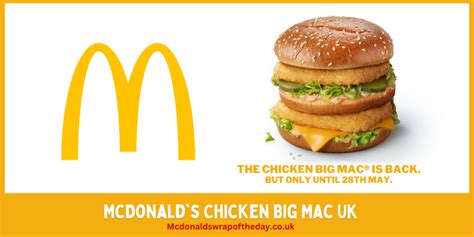 Mcdonalds Chicken Big Mac Is Back For Limited Time In 2024