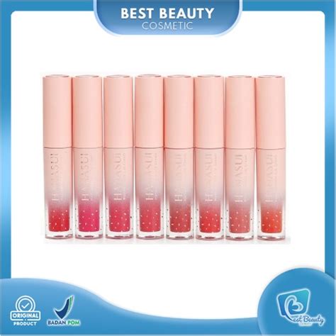 Jual BB Hanasui Lip Series Mattedorable Lip Cream BOBA EDITION