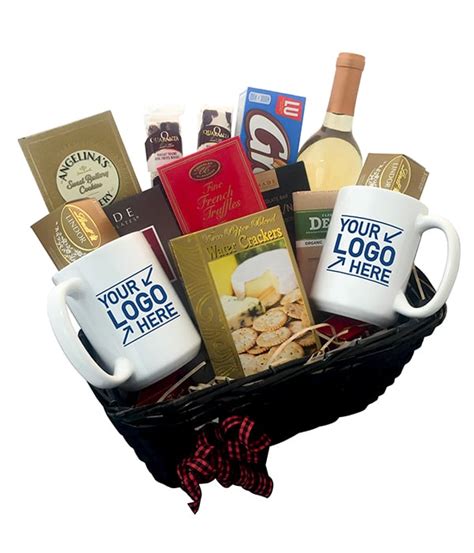 Buy Custom Corporate Gift Basket online at Bloomex Canada