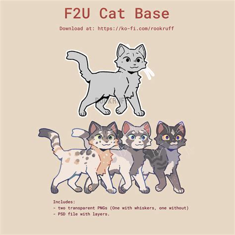 Cat Base F2u Roos Ko Fi Shop Ko Fi ️ Where Creators Get Support From Fans Through Donations