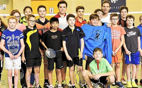 Badminton Les Jeunes En Stage Le T L Gramme