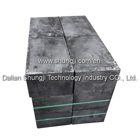 High Purity Isostatic Molded Extruded Graphite Block With 650X500X