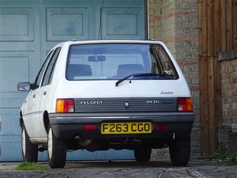 1988 Peugeot 205 Junior London SW Plates Neil Potter Flickr