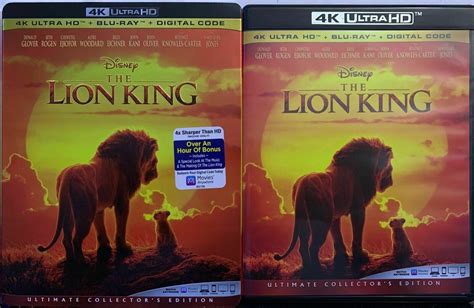 Mavin Disney The Lion King Live Action 4k Ultra Hd Blu Ray 2 Disc