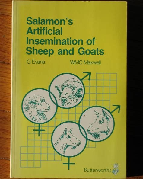 Salamons Artificial Insemination Of Sheep And Goats Evans Gareth