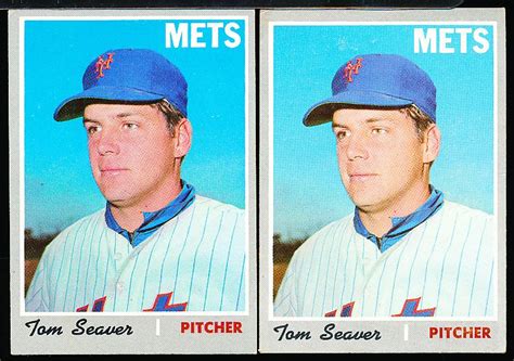 Lot Detail 1970 Topps Bb 300 Tom Seaver 2 Cards